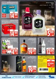 Gazetka promocyjna Edeka - Prospekte - Gazetka - ważna od 22.11 do 22.11.2025 - strona 23 - produkty: black label, coupon, coupons, flasche, Germ, johnnie walker, lack, likör, nuss, payback, Ti, whisky