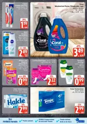 Gazetka promocyjna Edeka - Prospekte - Gazetka - ważna od 22.11 do 22.11.2025 - strona 26 - produkty: Cap, colgate, Coral, coupon, coupons, LG, payback, Tasche, taschen, taschentücher, Tempo, tücher, waschmittel