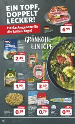 Gazetka promocyjna Combi - Prospekte - Gazetka - ważna od 16.11 do 16.11.2024 - strona 16 - produkty: angebot, angebote, Bau, beutel, burger, eintopf, eis, hafer, haferflocken, kasseler, Kühne, reis, schwein, senf, thomy, Ti, topf, wein, wurst, ZTE