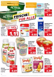 Gazetka promocyjna Kaufland - Gazetka - ważna od 19.01 do 19.01.2022 - strona 20 - produkty: activia, angebot, aufstrich, Becher, bifi, brot, brotaufstrich, butter, buttermilch, cookie, creme, danone, danone activia, elle, frucht, Germ, HP, Käse, keks, LG, milch, Müller, nuss, Popp, saliter, schlagrahm, sim, Ti, weihenstephan, ZTE
