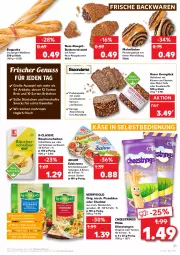 Gazetka promocyjna Kaufland - Gazetka - ważna od 19.01 do 19.01.2022 - strona 21 - produkty: angebot, angebote, backwaren, baguette, brot, brötchen, butter, cheddar, creme, Croissant, edelcreme, elle, frische backwaren, gin, hafer, Hefe, Käse, kerrygold, korn, mehl, milch, Nougatcreme, nuss, Ofen, pizza, Plunder, quinoa, ring, schinken, Schmelzkäse, schmelzkäsezubereitung, schnittkäse, snack, snacks, String, Ti, weidemilch