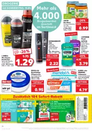 Gazetka promocyjna Kaufland - Gazetka - ważna od 19.01 do 19.01.2022 - strona 26 - produkty: angebot, ariel, arla, auer, Becher, bio, Brei, colorwaschmittel, coupon, creme, decke, deo, deodorant, elmex, Haarlack, lack, leine, listerine, meridol, mundspülung, oder schaumfestiger, pampers, Pants, pasta, Pflegecreme, Pods, roll-on, schaumfestiger, schwarzkop, schwarzkopf, sofort-rabatt, spülung, Taft, Ti, total care, waschmittel, windeln, windeln oder pants, zahnpasta, ZTE