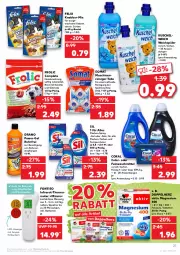 Gazetka promocyjna Kaufland - Gazetka - ważna od 19.01 do 19.01.2022 - strona 27 - produkty: angebot, angebote, Babynahrung, batterie, batterien, beutel, Cap, Coral, doppelherz, feinwaschmittel, felix, frolic, hundenahrung, kraft, Kuschelweich, magnesium, magnesium 400, maschinenreiniger, power-gel, reiniger, Reinigung, rind, saft, salz, Signal, somat, tablet, tablett, Tablette, thermometer, Ti, topf, waschmittel, weichspüler