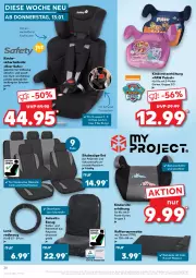 Gazetka promocyjna Kaufland - Gazetka - ważna od 19.01 do 19.01.2022 - strona 28 - produkty: angebot, auto, Bank, elle, ente, Kinder, Kindersitz, koffer, kopfstütze, LG, Paw Patrol, schultergurt, sitzbank, Sitzerhöhung, Ti, wolle, ZTE