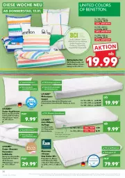 Gazetka promocyjna Kaufland - Gazetka - ważna od 19.01 do 19.01.2022 - strona 30 - produkty: angebot, auer, Bau, baumwolle, bett, bettwäsche, decke, elle, flasche, kissen, Kissenbezug, kopfkissen, matratze, matratzen, Matratzentopper, natur, rel, Ti, topper, wolle, ZTE