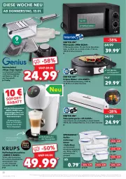 Gazetka promocyjna Kaufland - Gazetka - ważna od 19.01 do 19.01.2022 - strona 32 - produkty: angebot, Aufbewahrungsdose, auto, Behälter, decke, Deckel, dolce gusto, edelstahl, elle, Gemüsehobel, kaffee, Kapselmaschine, mikrowelle, Nescafé, rezept, ring, Schal, schlauch, sofortrabatt, spee, spülmaschinen, tasse, teller, Ti, timer, ZTE