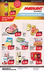 Gazetka promocyjna Markant - Prospekte - Gazetka - ważna od 02.03 do 02.03.2024 - strona 1 - produkty: angebot, angebote, Bau, coca-cola, cola, eis, elle, flasche, fleisch, freixenet, Käse, kasseler, Kinder, kinder riegel, reis, riegel, schwein, schweine, schweinefleisch, uhr, wein, weine, ZTE