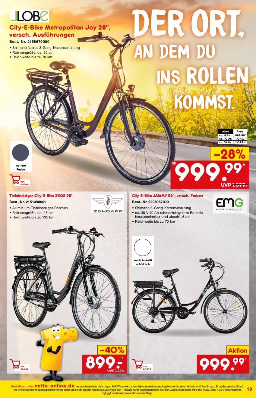 Aktueller Prospekt Netto Marken-Discount - June - von 01.06 bis 30.06.2021 - strona 19