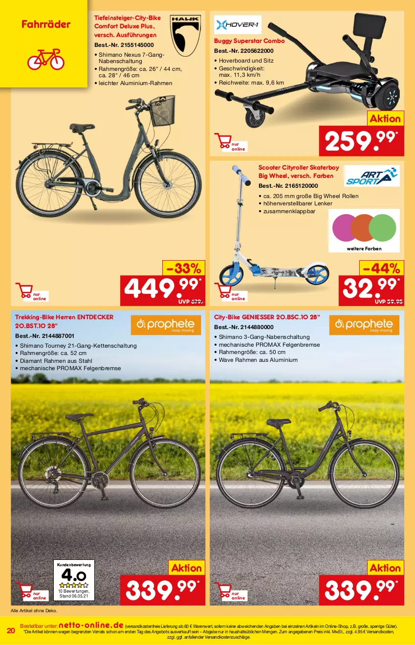 Aktueller Prospekt Netto Marken-Discount - June - von 01.06 bis 30.06.2021 - strona 20