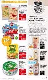 Gazetka promocyjna Kaufland - Gazetka - ważna od 13.07 do 13.07.2022 - strona 25 - produkty: angebot, angebote, babybel, bacon, Bau, Bergkäse, bratwurst, camembert, champignon, eier, eis, fleisch, gin, grill, halbfester schnittkäse, hartkäse, Heu, Heujuwel, heumilch, ideal zum grillen, kakao, Käse, lebensmittel, leerdammer, mac, milch, molkereiprodukte, regal, reis, rostbratwurst, salz, SalzburgMilch, schnittkäse, Speck, Ti, weichkäse, wurst