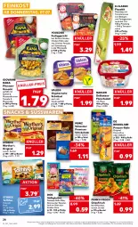 Gazetka promocyjna Kaufland - Gazetka - ważna od 13.07 do 13.07.2022 - strona 28 - produkty: angebot, ball, beutel, butter, chips, chipsfrisch, de beukelaer, eis, elle, feinkost, fertiggericht, fleisch, fleischsalat, funny-frisch, gin, giovanni rana, gnocchi, gouda, kartoffel, kartoffelchips, korn, mikrowelle, mit gouda, mozzarella, nadler, pfanne, pfannen, pilze, pizza, Pizzateig, Rana, rel, salat, sauce, schnitzel, schoko, schokolade, snack, snacks, spinat, storck, süsswaren, Ti, toffifee, tomate, tomaten, tomatensauce, Vegeta, werther's, Yo, YouCook, ZTE