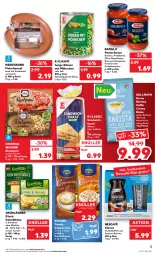 Gazetka promocyjna Kaufland - Gazetka - ważna od 13.07 do 13.07.2022 - strona 3 - produkty: angebot, angebote, arrabbiata, barilla, basilico, beutel, bohne, bohnen, bolognese, caffè crema, Cap, cappuccino, cin, dallmayr, datteltomaten, eis, erbsen, fleisch, fleischwurst, gin, grünländer, instantkaffee, junge erbsen, kaffee, Käse, knoblauch, korn, kräuter, krüger, mit knoblauch, Nescafé, olive, original wagner, pasta, pasta-sauce, rustipani, sandwich, sauce, schnittkäse, Ti, toast, tomate, tomaten, wagner, würfel, wurst