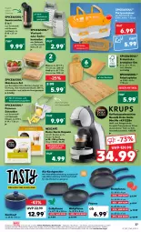 Gazetka promocyjna Kaufland - Gazetka - ważna od 13.07 do 13.07.2022 - strona 37 - produkty: arbeitsplatte, auer, auto, bambus, bratpfanne, Brettchen, Container, decke, Deckel, dolce gusto, edelstahl, eis, elle, erde, geschirr, getränk, getränke, gewürz, Gewürzmühle, grill, Grillpfanne, herdarten, kaffee, Kapselmaschine, Kochtopf, latte, mikrowelle, ndk, Nescafé, obst, pfanne, pommes, Pommesschneider, Rauch, Schal, schuhe, spülmaschinen, stifte, Ti, topf, und gemüse, versandkostenfrei, wok