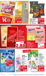 Gazetka promocyjna Kaufland - Gazetka - ważna od 13.07 do 13.07.2022 - strona 4 - produkty: angebot, ariel, auto, beutel, chips, colorwaschmittel, coupon, coupons, creme, eis, erbsen, frucht, fruchtgummi, fruchtgummis, funny-frisch, kakao, kichererbsen, kraft, Kugel, lachgummi, lindor, lindt, linsen, Manner, Nimm 2, nimm2, Pods, schnitten, schoko, schokolade, schokoladen, sofort-rabatt, storck, Ti, tisch, vernel, vita, Vitamine, waffeln, waschmittel, weichspüler, ZTE