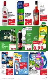 Gazetka promocyjna Kaufland - Gazetka - ważna od 13.07 do 13.07.2022 - strona 47 - produkty: alkohol, angebot, angebote, aperitif, aperol, bacardi, Becher, Becherovka, beutel, Cap, cola, colorwaschmittel, creme, decke, Deckel, eis, felix, getränk, hero, himbeer, jever, jever pilsener, kräuter, kräutern, likör, limo, limonade, mac, Odol, Odol-med 3, orange, orangen, pfanne, Pfanner, pils, pilsener, rum, saft, Shotglas, Ti, waschmittel, Weisser Riese, zahncreme