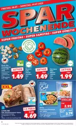 Gazetka promocyjna Kaufland - Gazetka - ważna od 13.07 do 13.07.2022 - strona 6 - produkty: angebot, bio, braun, champignon, champignons, champignons braun, eis, escal, fleisch, garnelen, knoblauch, kräuter, LG, melone, natur, prawns, purland, reis, Schal, Schale, schwein, schweine, schweinenacken, Ti, tomate, tomaten, trolli, wasser, wein, weine, ZTE