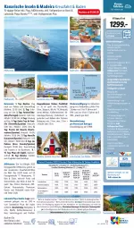 Gazetka promocyjna Lidl - August Reise-Highlights - Gazetka - ważna od 30.08 do 30.08.2023 - strona 13 - produkty: Bad, balkonkabine, bett, bier, body, bonita, Brei, buch, Cif, dusche, eis, erde, getränk, getränke, gin, inklusivleistungen, kaffee, kaffeemaschine, Kinder, kreuzfahrten, labranda, meerblickkabine, Mode, pool, reis, reiseveranstalter, reiseverlauf, rezept, Ria, rind, rum, slip, Slipper, snack, Sport, tee, telefon, Thea, Ti, tisch, uhr, wasser, wein