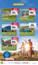 Gazetka promocyjna Lidl - August Reise-Highlights - Gazetka - ważna od 30.08 do 30.08.2023 - strona 18 - produkty: buch, eier, eis, Fahrrad, reis, reiseveranstalter, Ti, tisch, uhr