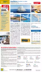 Gazetka promocyjna Lidl - August Reise-Highlights - Gazetka - ważna od 30.08 do 30.08.2023 - strona 2 - produkty: angebot, angebote, auer, Bad, Bau, bavaria fernreisen gmbh, Berger, bett, Brei, buch, chia, eis, elle, ente, erde, fisch, fische, Fischer, gsw, inklusivleistungen, kaffee, kreuzfahrten, LG, mab, mac, mam, merci, obst, reis, reiseveranstalter, reiseverlauf, reiss, rel, Ria, ring, tee, telefon, Ti, uhr, usb, vita, wasser