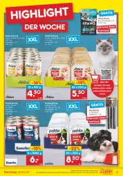 Gazetka promocyjna Netto Marken-Discount - Filial-Angebote - Gazetka - ważna od 26.03 do 26.03.2022 - strona 3 - produkty: angebot, beutel, eis, hundenahrung, katzennahrung, reis, Ti, ZTE