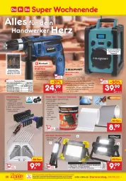 Gazetka promocyjna Netto Marken-Discount - Filial-Angebote - Gazetka - ważna od 26.03 do 26.03.2022 - strona 36 - produkty: akku, aust, batterie, batterien, Bau, Beba, Bohrerset, eis, Elektro, elle, gabel, Holz, Leuchte, leuchten, LG, ndk, Radio, reis, schlagbohrmaschine, schrauben, Schraubendreher, smartphone, smartphones, tablet, Tablets, Ti, tisch, tragegriff, versandkostenfrei, wasser, werkzeug