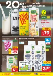 Gazetka promocyjna Netto Marken-Discount - Filial-Angebote - Gazetka - ważna od 26.03 do 26.03.2022 - strona 8 - produkty: basis müsli, bio, drink, eis, hafer, kokos, milch, müsli, ndk, reis, Ti, versandkostenfrei, vollmilch