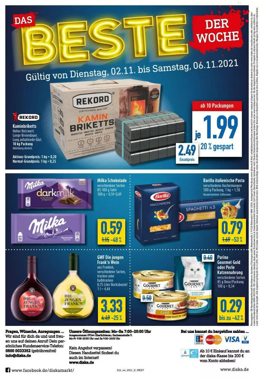 Aktueller Prospekt Diska - Prospekte - von 25.10 bis 30.10.2021 - strona 16