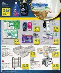 Gazetka promocyjna Diska - Gazetka - ważna od 27.07 do 27.07.2024 - strona 12 - produkty: aktionspreis, Alwa, Always, asti, aufbewahrungsbox, Bau, creme, deo, deospray, Draht, duschgel, eis, elle, flasche, gin, klapptritt, Odol, Odol-med 3, papier, reis, rexona, slip, slipeinlagen, Ti, toilettenpapier, waschmittel, weck, werkzeug, zahncreme, ZTE