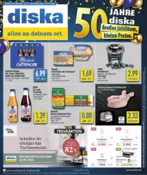 Gazetka promocyjna Diska - Gazetka - ważna od 27.07 do 27.07.2024 - strona 3 - produkty: aktionspreis, alkohol, angebot, angebote, Becher, beere, beeren, bier, butter, eimer, eis, ente, erde, flasche, frucht, gin, grill, hähnchenschenkel, heidelbeere, heidelbeeren, henkel, italienische pasta, kontaktgrill, lasagne, meggle, oettinger, pasta, pils, radler, reis, Ria, saft, salz, schenkel, Streichzart, tee, Ti, tisch