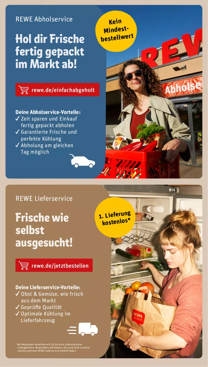 Aktueller Prospekt Rewe - Prospekte - von 07.08 bis 12.08.2023 - strona 19 - produkty: elle, lieferservice, obst, Ti