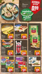 Gazetka promocyjna Rewe - Prospekte - Gazetka - ważna od 12.08 do 12.08.2023 - strona 13 - produkty: Becher, brot, cambozola, champignon, cheddar, eis, Eiweißbrot, ferdi fuchs, fleisch, fleischwurst, Geflügel, gutfried, Hähnchenfleisch, joghur, joghurt, Käse, kerrygold, knäckebrot, kräuter, mac, mestemacher, milch, paprika, rouge, rougette, schnittkäse, Ti, wasa, weichkäse, wurst, würstchen