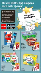 Gazetka promocyjna Rewe - Prospekte - Gazetka - ważna od 12.08 do 12.08.2023 - strona 3 - produkty: Becher, butter, colorwaschmittel, coupon, coupons, Dr. Oetker, eis, gin, götterspeise, grütze, keks, kekse, kraft, landliebe, Meister, mikado, milch, oreo, payback, persil, Rauch, reis, Rote Grütze, schoko, schokolade, smartphone, Soße, Ti, vanille, waldmeister, waschmittel