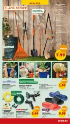 Gazetka promocyjna Penny - Prospekte - Gazetka - ważna od 30.09 do 30.09.2023 - strona 23 - produkty: Bad, brause, dell, elle, garnitur, Garten, handbrause, Impulsspritze, kokos, Mode, pantolette, pantoletten, pflanze, pflanzen, sac, säge, Schere, schlauch, Ti, Winterschutz