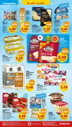 Gazetka promocyjna Penny - Prospekte - Gazetka - ważna od 30.09 do 30.09.2023 - strona 25 - produkty: apfel, bavaria blu, becel, Becher, bergader, beutel, bio, bonbel, brownie, cheesecake, coppenrath, drink, esrom, flasche, frucht, grana, granatapfel, hafer, höhlenkäse, Käse, käsescheiben, kuchen, Lust auf Kuchen, margarine, Müller, natur, padano, pudding, Rana, rel, Ria, settele, Soße, telefon, Ti, uhr, vita, Vitamin B, weichkäse, zott, zottarella