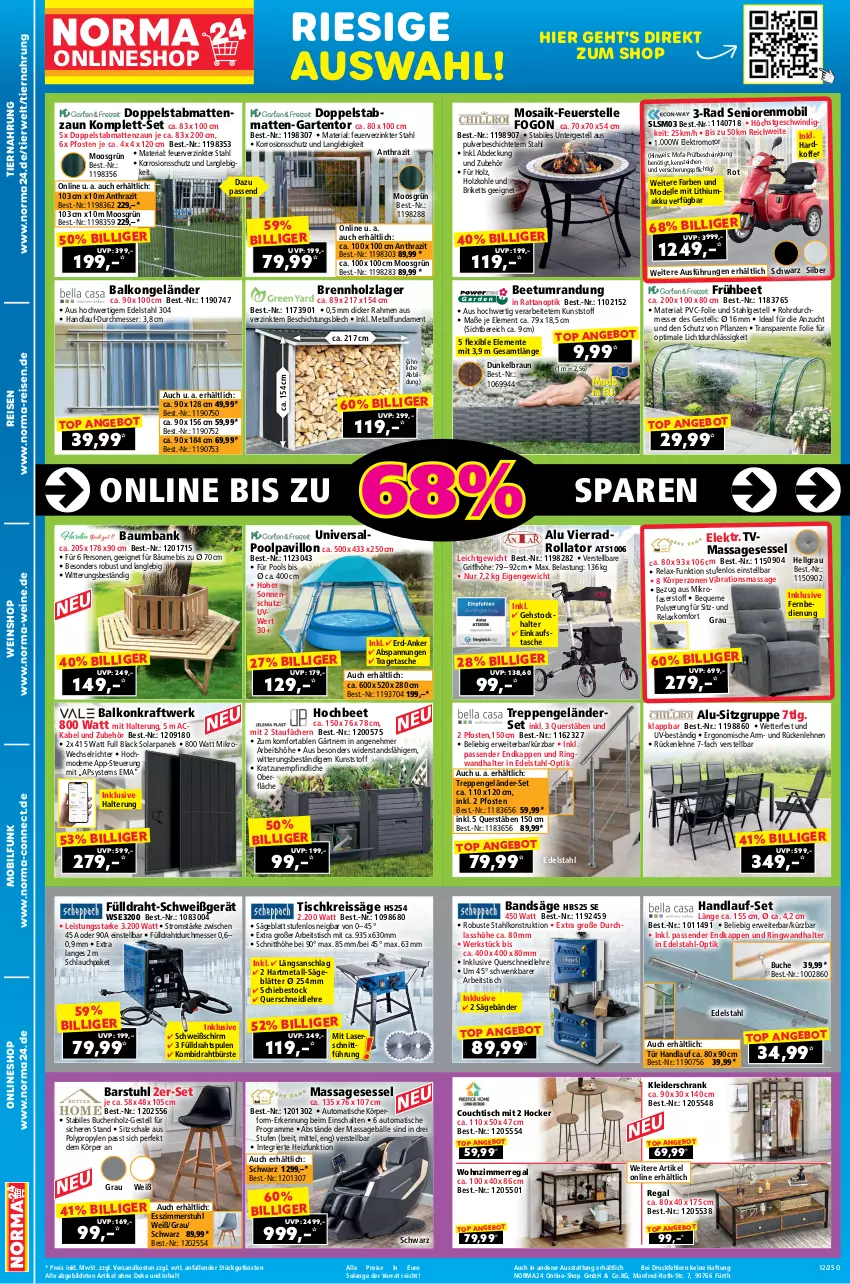 Aktueller Prospekt Norma - Norma - von 06.03 bis 23.03.2025 - strona 2 - produkty: akku, angebot, auto, Bank, Bau, Baumbank, Beetumrandung, braun, Brei, Brennholz, briketts, buch, bürste, Couch, couchtisch, dell, Draht, edelstahl, Einkaufstasche, eis, Elektro, elle, Engel, ente, Esszimmer, fernbedienung, Garten, hocker, Holz, holzkohle, HP, kleid, kleider, kleiderschrank, koffer, kraft, lack, LG, messer, mikrofaser, Mode, ndk, pavillon, pflanze, pflanzen, pool, regal, reis, reiss, rel, Ria, ring, rückenlehne, rwe, säge, Schal, Schale, schlauch, Schrank, sessel, sonnenschutz, stuhl, Tasche, Ti, tiernahrung, tisch, Tischkreissäge, tragetasche, wein, weine, weinshop