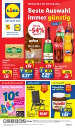 Gazetka promocyjna Lidl - Aktionsprospekt - Gazetka - ważna od 30.03 do 30.03.2024 - strona 1 - produkty: angebot, angebote, Bad, bio, bohne, bohnen, butter, coca-cola, cola, coupon, eis, fanta, gin, irische butter, kerrygold, klappsessel, lavazza, mac, Mezzo Mix, nutella, reis, rotkäppchen, sekt, sessel, sprite, Süßrahmbutter, Ti