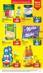 Gazetka promocyjna Lidl - Aktionsprospekt - Gazetka - ważna od 30.03 do 30.03.2024 - strona 3 - produkty: angebot, Bad, Bona, coupon, dulano, eis, elle, gouda, gouda jung, Hohes C, Kinder, kinder schokolade, Milbona, milka, reis, sahne, schinken, schlagsahne, schoko, schokolade, schwarzwälder schinken, tafelschokolade, teller, Ti, ZTE