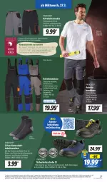 Gazetka promocyjna Lidl - Aktionsprospekt - Gazetka - ważna od 30.03 do 30.03.2024 - strona 33 - produkty: angebot, Arbeitssocken, asti, Bau, baumwolle, bermuda, bermudas, coupon, eis, hose, kleid, Kleidung, Latzhose, Parkside, Persona, reis, Ria, schuhe, socken, Ti, tisch, wolle