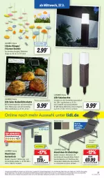 Gazetka promocyjna Lidl - Aktionsprospekt - Gazetka - ważna od 30.03 do 30.03.2024 - strona 39 - produkty: akku, angebot, auer, aust, auto, coupon, dell, eis, Garten, gartentisch, Kette, led-solarleuchte, Leuchte, LG, lichterkette, Liege, Mode, Persona, reis, Ria, rückenlehne, Schal, solarleuchte, Ti, tisch