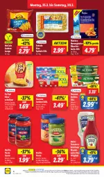 Gazetka promocyjna Lidl - Aktionsprospekt - Gazetka - ważna od 30.03 do 30.03.2024 - strona 4 - produkty: actimel, activia, angebot, barilla, coupon, danone, danone activia, eier, eis, fol epi, gin, Golden Longs, heinz, Käse, ketchup, lachs, mccain, ndk, pasta, Pasta Sauce, pesto, preisvorteil, reis, rwe, sauce, Schal, Schale, settele, Ti, tomate, tomaten, Yo