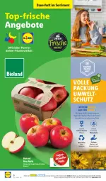 Gazetka promocyjna Lidl - Aktionsprospekt - Gazetka - ważna od 30.03 do 30.03.2024 - strona 6 - produkty: angebot, angebote, apfel, auer, bio, bioland, eis, elle, ndk, papier, pflanze, reis, ring, Schal, Schale, Ti, wasser