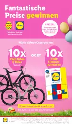 Gazetka promocyjna Lidl - Aktionsprospekt - Gazetka - ważna od 30.03 do 30.03.2024 - strona 62 - produkty: asti, Bad, crivit, E-Bike, E-Bikes, eis, fanta, gewinnspiel, gutschein, gutscheine, mac, reis, Spezi, Ti, tisch