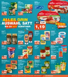 Gazetka promocyjna Real - Gazetka - ważna od 28.10 do 28.10.2023 - strona 7 - produkty: ananas, apfel, auer, Becher, Ben’s Original, birkel, bockwurst, braten, burger, Burger Sauce, Dicke Sauerländer Bockwurst, eis, feinschmecker, filet, filets, fisch, frucht, gewürz, Gewürzgurke, gewürzgurken, gin, gurke, gurken, hawesta, hering, Herings, heringsfilets, hollandaise, ketchup, knorr, mayonnaise, Mett, metten, Mirácoli, monte, nuss, oder pfirsiche, pasta, pfirsich, pfirsiche, reis, ring, saft, sauce, sauce hollandaise, saupiquet, schwein, schweine, schweinebraten, spreewaldhof, suppe, thunfisch, Ti, tomato ketchup, wein, weine, wiener, wiener würstchen, wurst, würstchen, Yo, ZTE, zucker