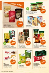 Gazetka promocyjna Tegut - Angebote der Woche - Gazetka - ważna od 26.03 do 26.03.2022 - strona 16 - produkty: after eight, auer, Bau, Bauer, beutel, bio, bonbons, burger, butter, café royal, chips, creme, funny-frisch, Kägi, kitkat, kölln, lebensmittel, lindor, lindt, milch, müsli, nestlé, Nougatcreme, nuss, Ofen, riegel, tee, Ti