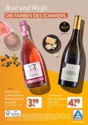 Gazetka promocyjna Aldi Nord - ALDI Editionsweine - Gazetka - ważna od 31.08 do 31.08.2023 - strona 12 - produkty: aldi, asti, auto, elle, flasche, getränk, getränke, Lambrusco, magazin, papier, rosato, salami, telefon, Ti
