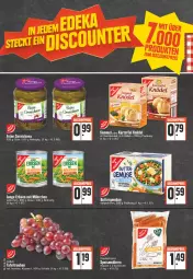 Gazetka promocyjna Edeka - Angebote der Woche - Gazetka - ważna od 01.10 do 01.10.2022 - strona 14 - produkty: beutel, discount, eis, erbsen, junge erbsen, kartoffel, Knödel, kochbeutel, möhren, reis, Schal, Schale, Semmel, speisemöhren, tafeltrauben, Ti, trauben