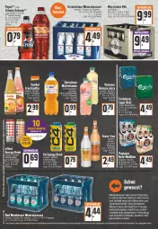 Gazetka promocyjna Edeka - Angebote der Woche - Gazetka - ważna od 01.10 do 01.10.2022 - strona 18 - produkty: alkohol, Alwa, auer, Bad, Berger, bowle, carlsberg, cocktail, cocktails, cola, drink, energy drink, ente, fever-tree, flasche, frucht, fruchtsäfte, gerolsteine, gerolsteiner, getränk, glasflasche, mac, mineralwasser, orange, Paula, paulaner, pepsi, pet-flasche, pils, säfte, Schwip Schwap, Sprudel, steiner, tee, Ti, vöslauer, warsteiner, wasser