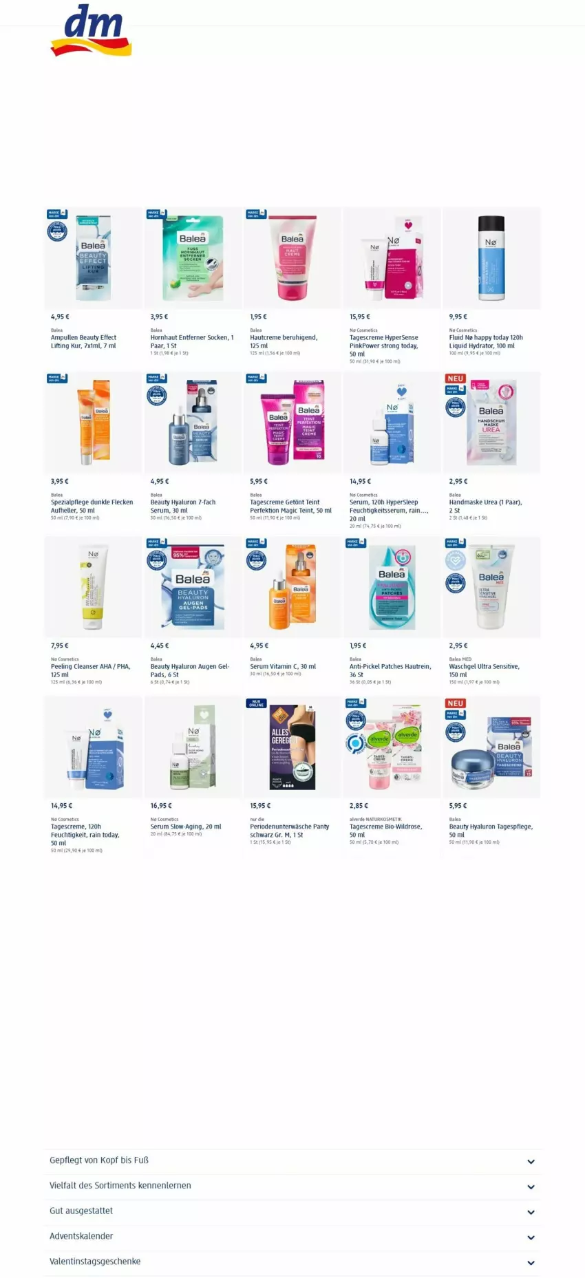 Aktueller Prospekt Dm Drogerie - Prospekte - von 17.03 bis 23.03.2022 - strona 3 - produkty: Adventskalender, bio, creme, Effect, elle, erde, gin, hyaluron, kosmetik, Maske, natur, naturkosmetik, panty, Peeling, Persen, rum, Serum, socken, Spezi, tagescreme, Tagespflege, Ti, Unterwäsche, vita, Vitamin C, waschgel, Wild