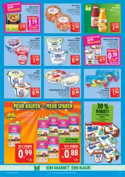 Gazetka promocyjna Marktkauf - Prospekt - Gazetka - ważna od 27.06 do 27.06.2026 - strona 19 - produkty: auer, Bau, Bauer, Becher, danone, danone fruchtzwerge, eis, exquisa, fitline, frucht, fruchtzwerge, gin, gnocchi, Griechischer Joghurt, Grießpudding, joghur, joghurt, LG, lorenz, milch, monte, Müller, natur, nuss, pizza, pudding, quark, reis, Skyr, Soße, Ti, Tiere, zott, Zott Monte