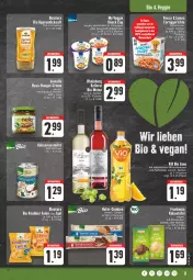 Gazetka promocyjna Edeka - Angebote der Woche - Gazetka - ważna od 17.06 do 17.06.2023 - strona 11 - produkty: agaven, aktionspreis, Alwa, beutel, bio, bolognese, bourbon, couscous, creme, dicksaft, eis, eispulver, kakao, kokos, kokosnuss, Kokosnussmilch, leine, milch, mineralwasser, natur, natura, nuss, nuss-nougat-creme, reis, saft, snack, spaghetti, spaghetti bolognese, Ti, vanille, veggie, wasser, wein, weine